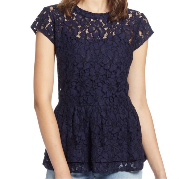 Halogen Lace Flutter Top - Picture 2 of 3